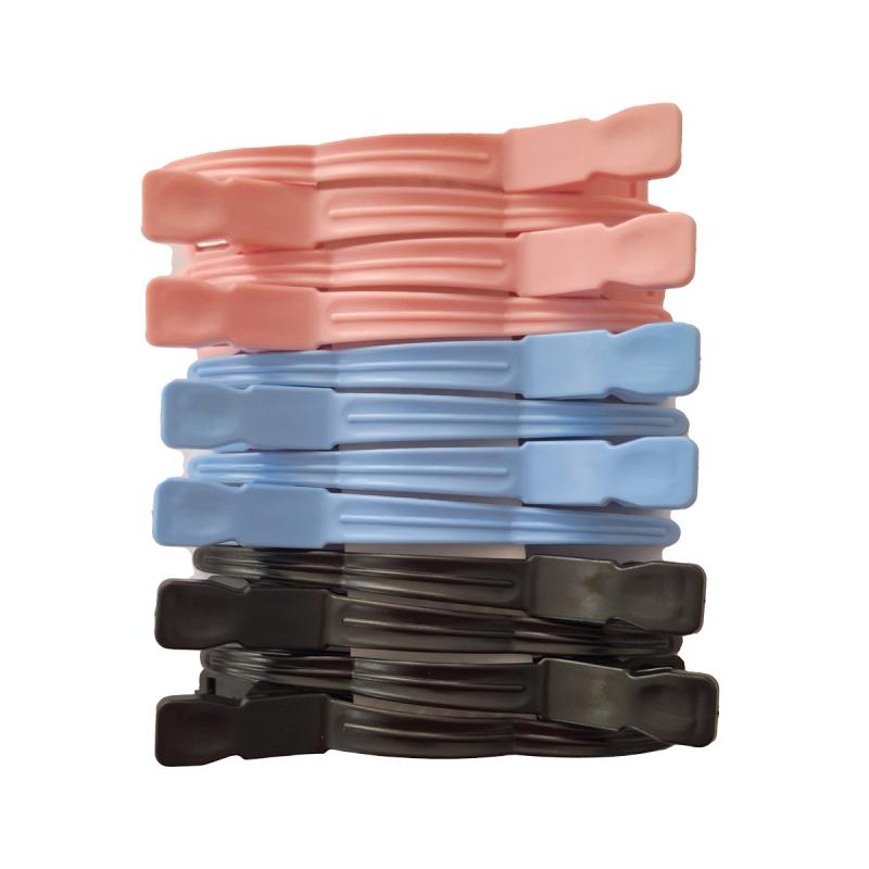 Chromwell Hajelválasztó Hajcsipesz 12 cm 12 db/csomag (CH36139)