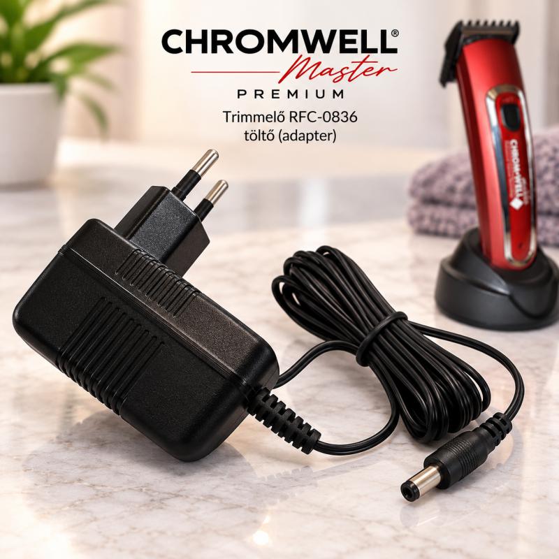Chromwell Master Premium Trimmelő – Töltő Adapter (RFC-0836)