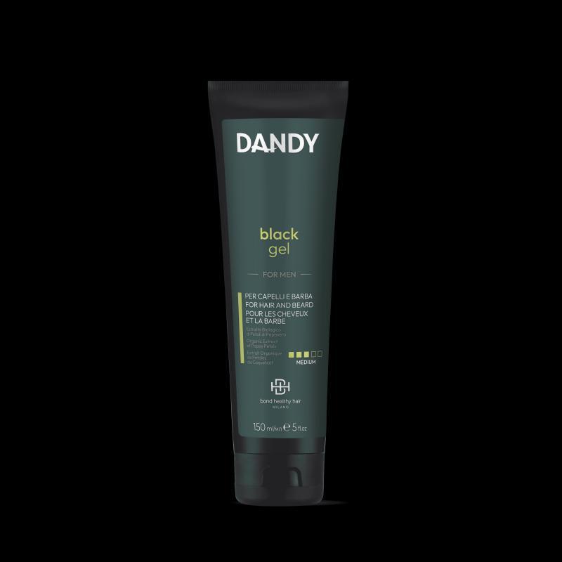Dandy Black Gel 150ml - Fekete zselé ősz, szürke szakáll és bajusz számára