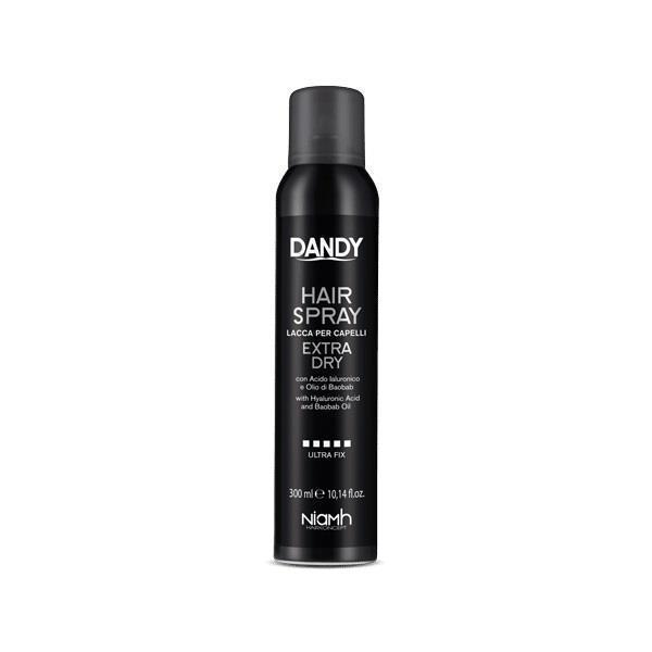 Dandy Extra Dry Hair spray 300ml - Ultra Fix hajlakk hyaluronsav és baobab olaj tartalommal