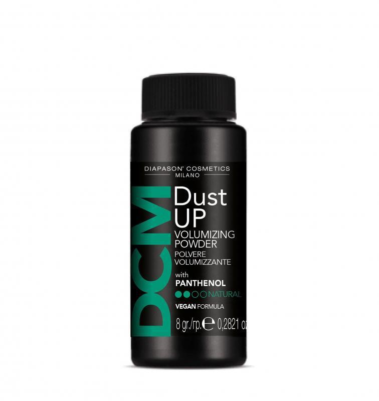 DCM Dust Up Volumennövelő Por 8 gr – Azonnali tartás és volumen panthenollal