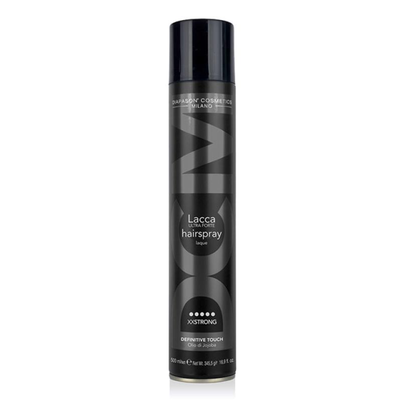 DCM Lacca Ultra Forte Hairspray 750 ml – Ultraerős hajlakk jojobaolajjal