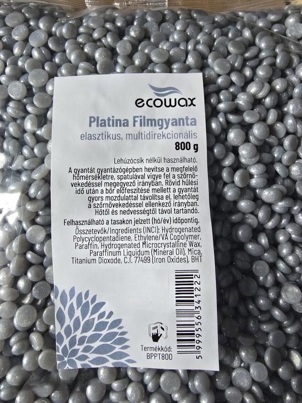 ECOWAX Platina Premium filmgyanta 800 g (BPPT800)