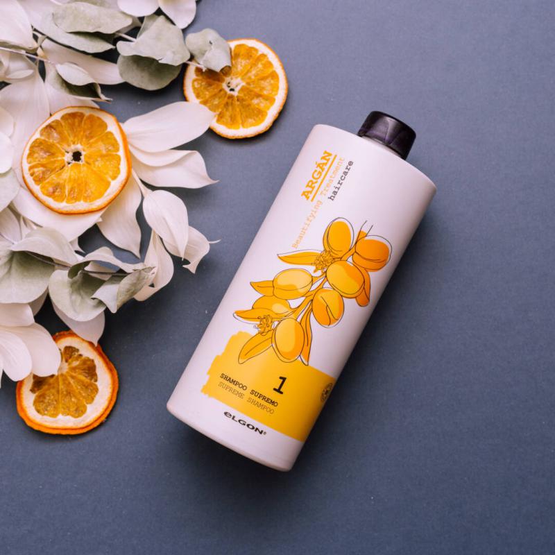 Elgon Prémium minőségű sampon argán olajjal 1000 ml(779020750)