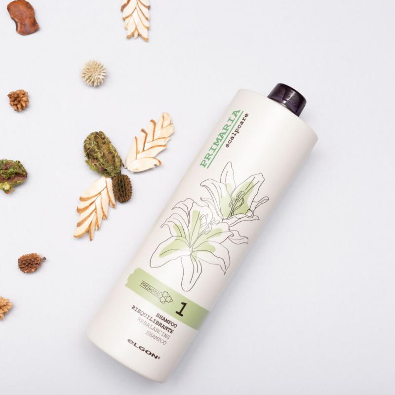 Elgon Primaria Zsíros hajra normalizáló sampon fehér agyaggal 1000 ml(0703261000)