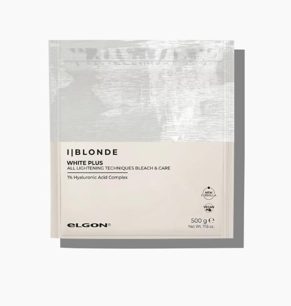 Elgon White Plus klasszikus szőkítő por 1% biotechnológiai hialuronsav formulával  500 g (0405120050)