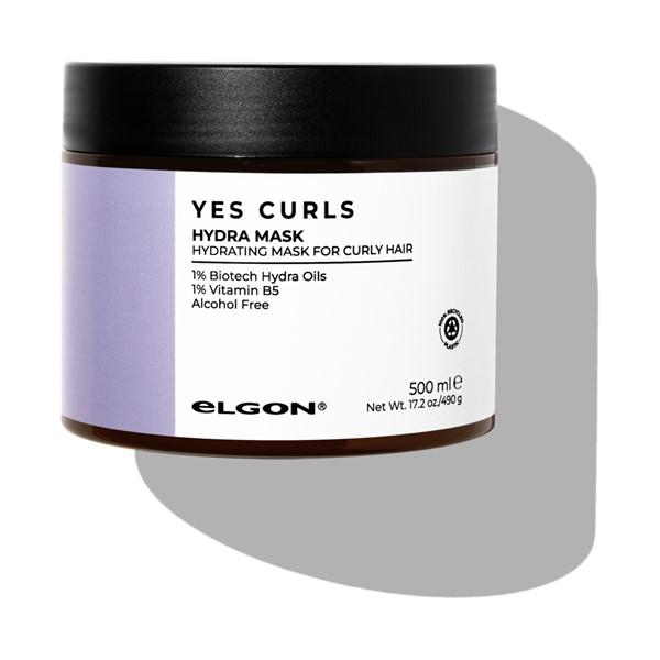 Elgon - YES CURLS - HYDRA maszk hullámos, göndör hajra / 500ml