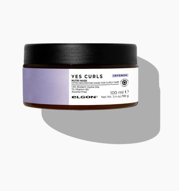 Elgon YES CURLS - MINI NUTRI maszk nagyon vastag hullámos, göndör hajra 100ml (1011730100)