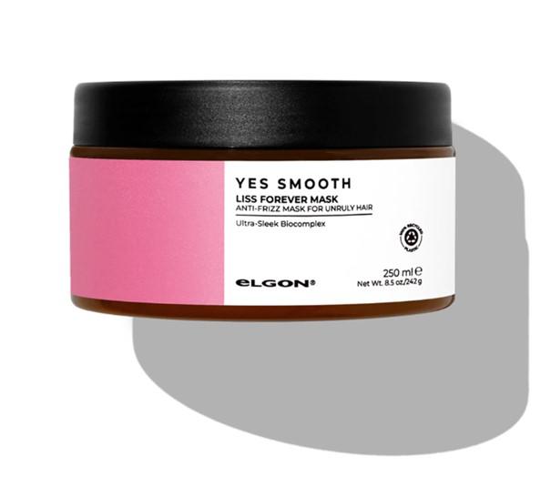 Elgon Yes Smooth Liss Forever maszk rakoncátlan hajra 250ml (1012610250)