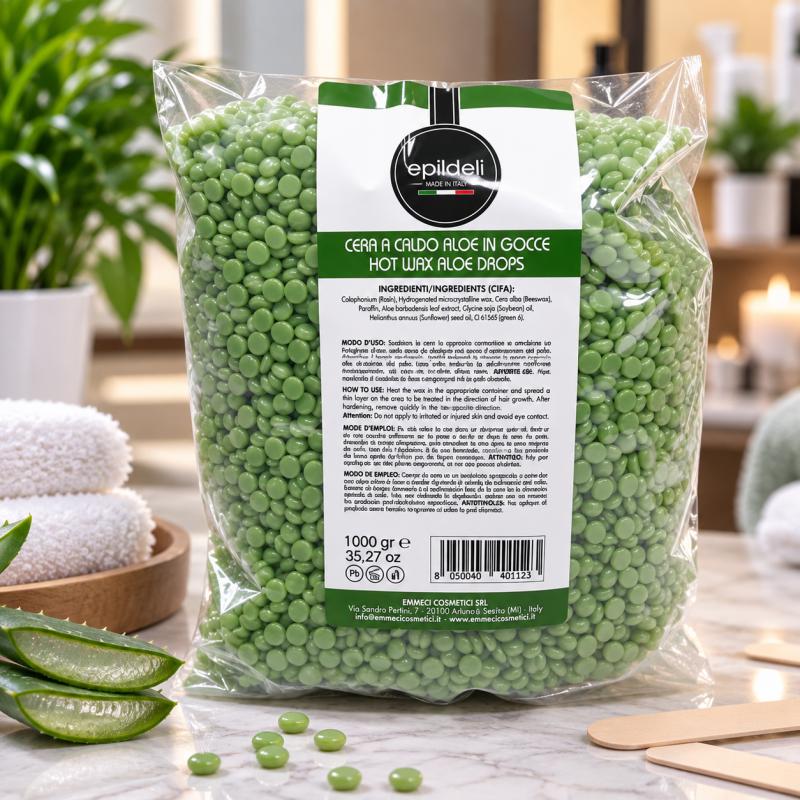 Epildeli Gyöngyanta / Gyantagranulátum Aloe Vera 1000gr
