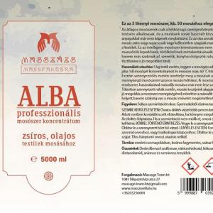 ALBA Speciális mosószer zsíros olajos textilek mosásához / 5000ml