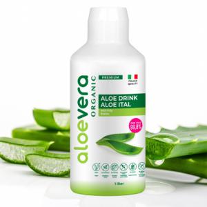 Aloe Vera Organic Prémium Ital rostos 1000 ml (AVTP0114)