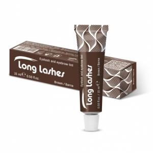 Long Lashes (JimJams) Szempilla és szemöldökfesték 15ml / Barna (JI1011)