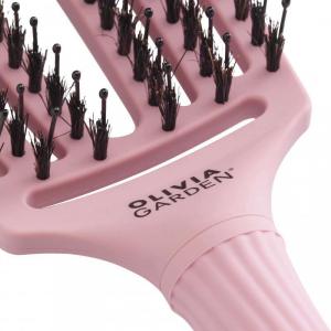 Olivia Garden Fingerbrush 2024 Soft Pink M Bontókefe (ID1845)