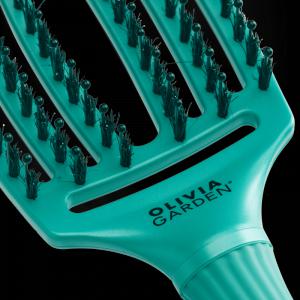 Olivia Garden Fingerbrush Iconic 34RTH (Green) M bontókefe (ID1913)