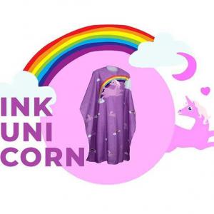 Olivia Garden Kids Beterítőkendő – Unicorn Pink (ID1718)
