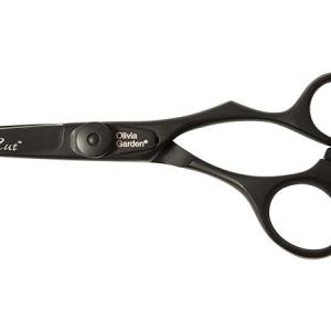 Olivia Garden SilkCut Matt Black Professzionális Fodrász Olló Szett (5.75" Vágó + 6.35" Ritkító)
