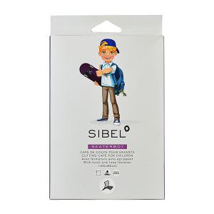 Sibel / Gyermek - Kisfiú hajvágókendő / beterítőkendő / Gördeszkás