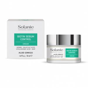 Solanie Biotin Normalizáló Hidratáló Krém (Biotin Krém Zsíros Bőrre) 50 ml