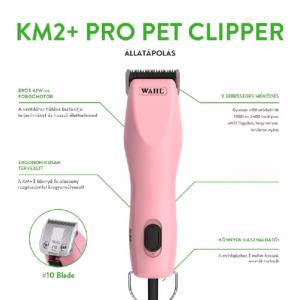 Wahl Animalline állatszőrnyíró KM2+ Pink (3027126)