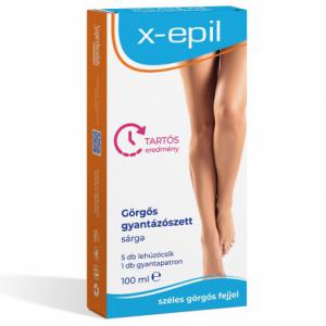 X-Epil Görgős Gyantázószett Sárga – 100ml (XE9005)