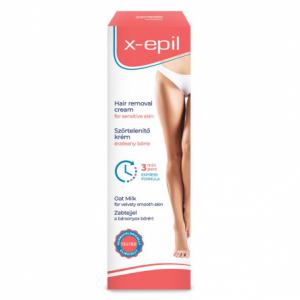 X-Epil Szőrtelenítő krém zabtejjel 100gr (XE9227)