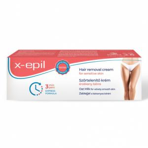 X-Epil Szőrtelenítő krém zabtejjel 100gr (XE9227)