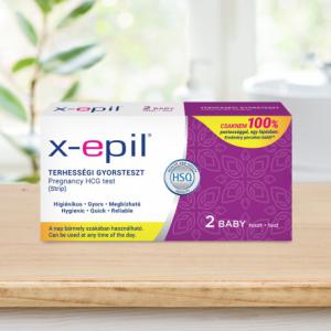 X-Epil Terhességi gyorsteszt csíkok 2db