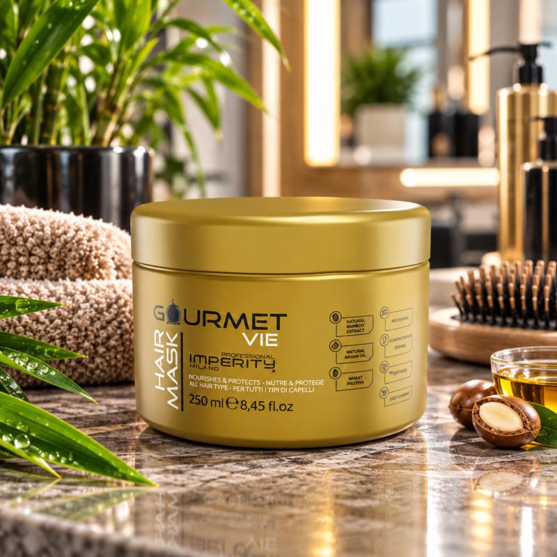 Gourmet Parabén Mentes Hajmaszk La Vie Est Belle Parfüm Illattal 250ml IP (555411)