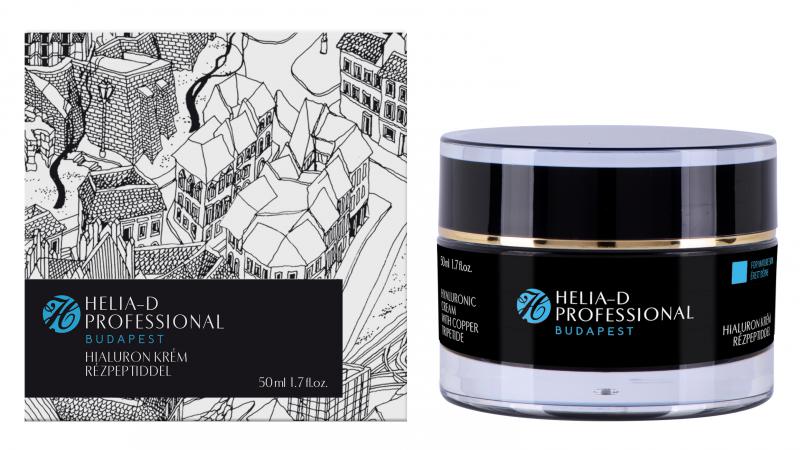 HELIA-D PROFESSIONAL BUDAPEST Hyaluron Krém Rézpeptiddel 50ml
