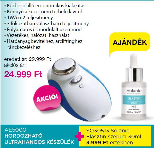 Hordozható ultrahangos készülék + AJÁNDÉK (AE5000)