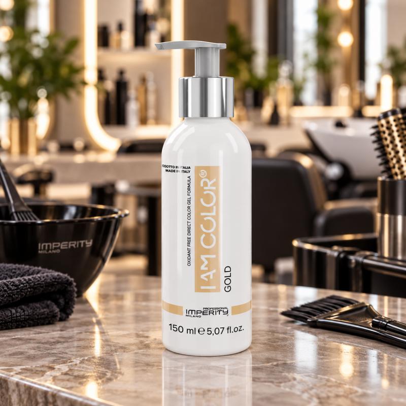 I AM COLOR Vegán Fizikai Hajszínező Gél – Arany – 150 ml – (IP 555332)