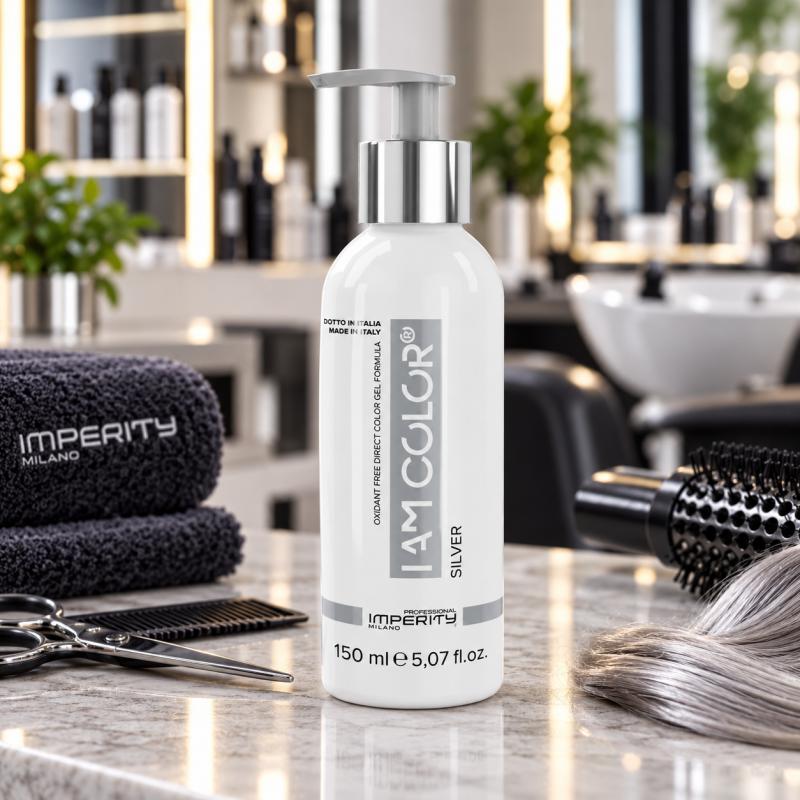 I AM COLOR Vegán Fizikai Hajszínező Gél – Ezüst – 150 ml – (IP 555337)