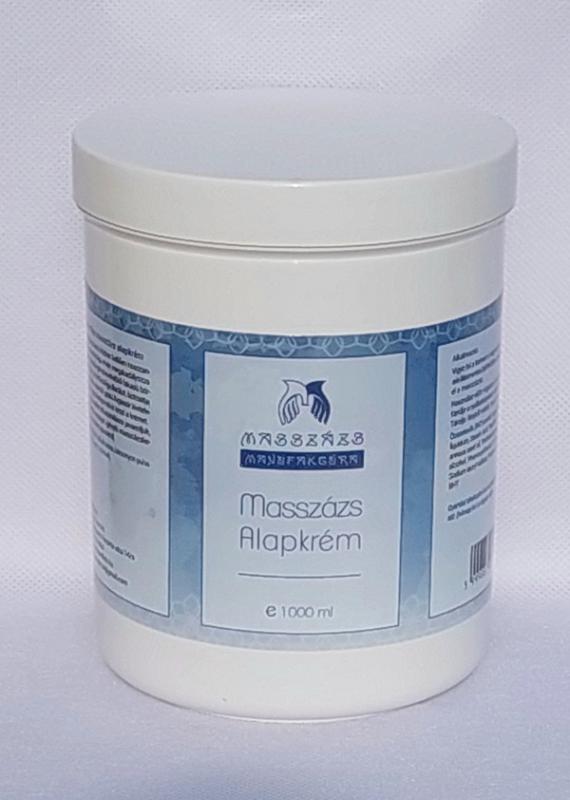 Illatmentes Masszázs-bázis/alapkrém / Paraffin bázisú / 1000ml