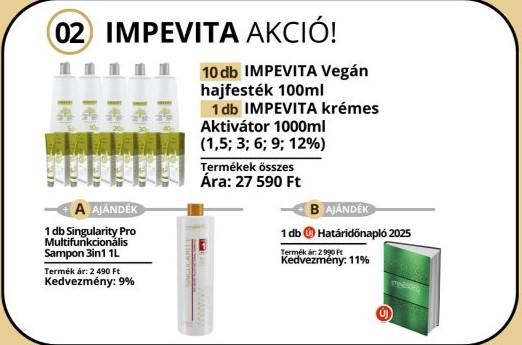 Imperity Professional Milano / Impevita csomag akció "02"