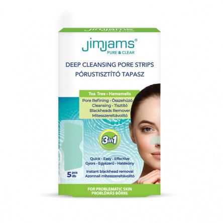 JimJams Pure & Clear Pórustisztító tapasz 5db (JJ3028)