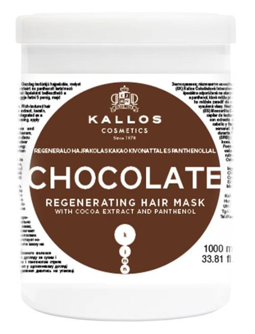 Kallos Csokoládé Intenzív Regeneráló Hajpakolás száraz és töredezett hajra 1000ml (1JCLA2254)