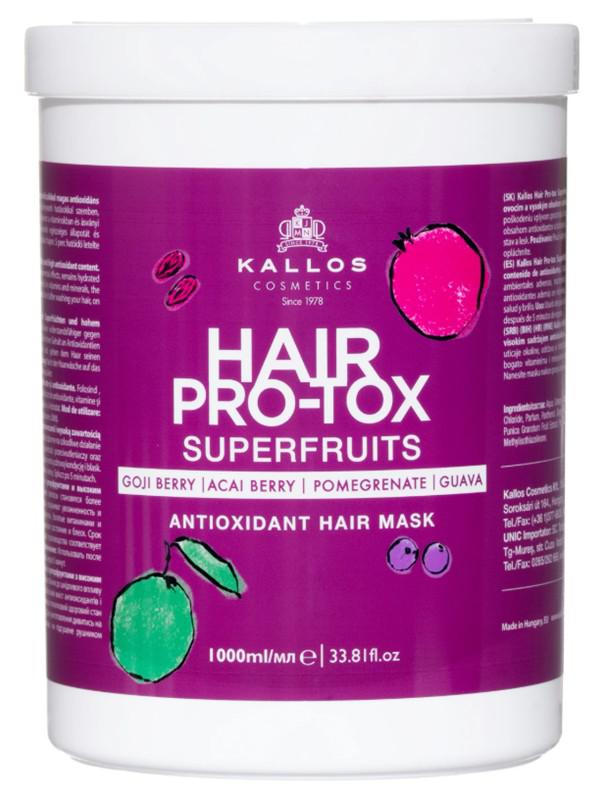 Kallos Hair Pro-Tox Superfruits Hajpakolás 1000ml (1PROT1774)