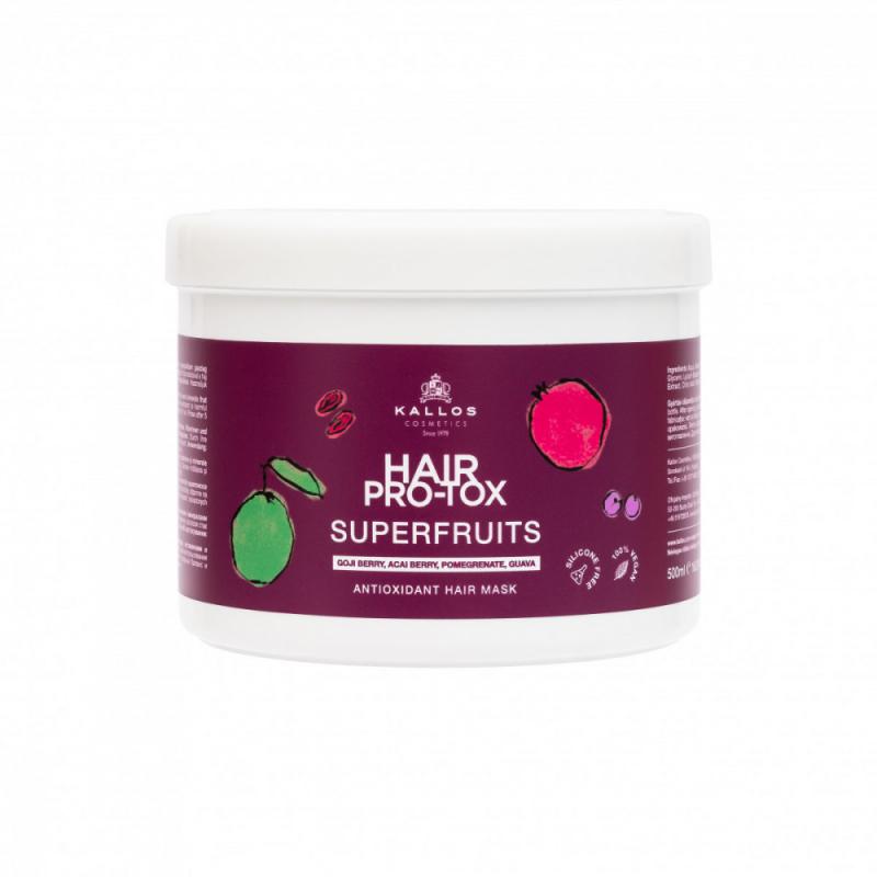 Kallos Hair Pro-Tox Superfruits Hajpakolás 500ml