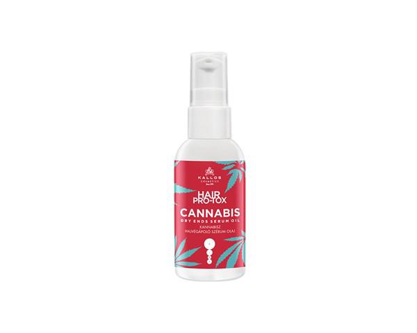 Kallos Haj Pro-Tox Kannabisz Hajvégápoló Szérum Olaj 50ml (1PROT1751)