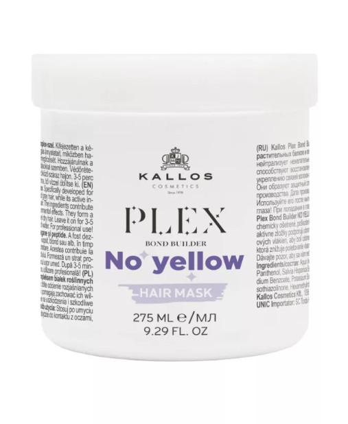 Kallos Plex Bond Builder No Yellow Hajpakolás 275ml