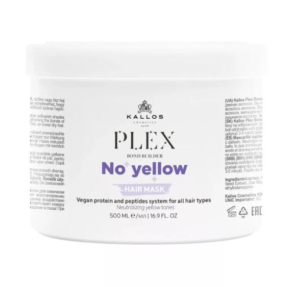 Kallos Plex Bond Builder No Yellow Hajpakolás 500ml (1PLEX2025)