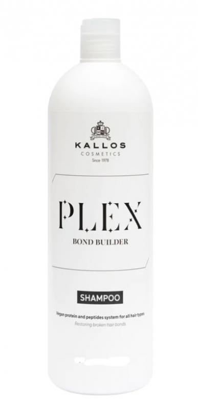 Kallos Plex Bond Builder sampon növényi proteinnel és Peptid komplex-szel 1000ml (1PLEX1820)