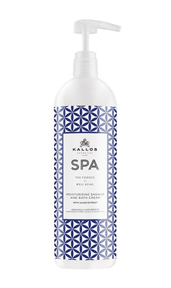 Kallos Spa Hidratáló Tusfürdő És Habfürdő Krém Alga Kivonattal 1000ml (SPA1538)