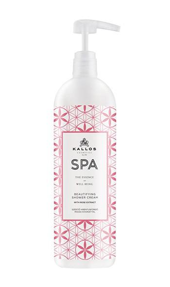Kallos Spa Szépítő Krémtusfürdő Rózsa Kivonattal 1000ml (1SPAX1536)