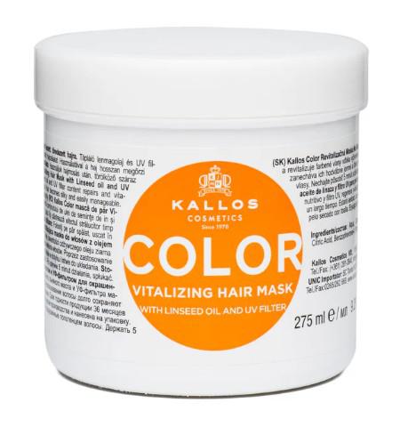 KJMN Color Hajpakoló Krém lenmagolajjal és UV filterrel festett, töredezett hajra 275ml (KJMN2118)