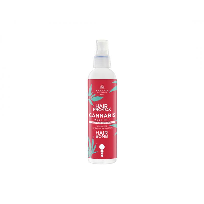 KJMN Haj Pro-Tox Kannabisz Best In 1 – Folyékony Hajbalzsam Kendermagolaj + Keratin + Vitamin Komplex 200ml (1PROT1742)