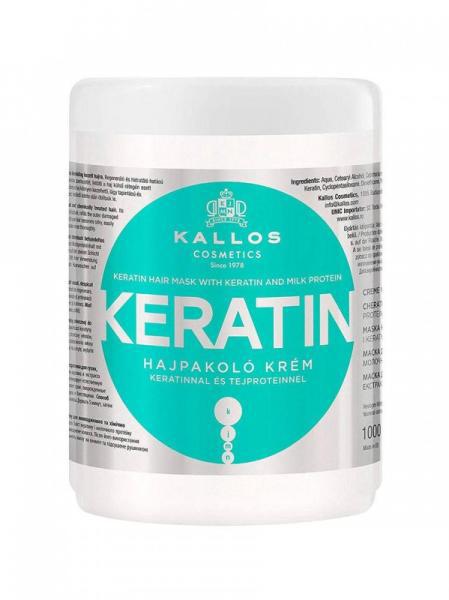 KJMN Keratin Hajpakoló Krém keratinnal és tejproteinnel száraz, töredezett és kémiailag kezelt hajra 1000ml (1JCLA0814)