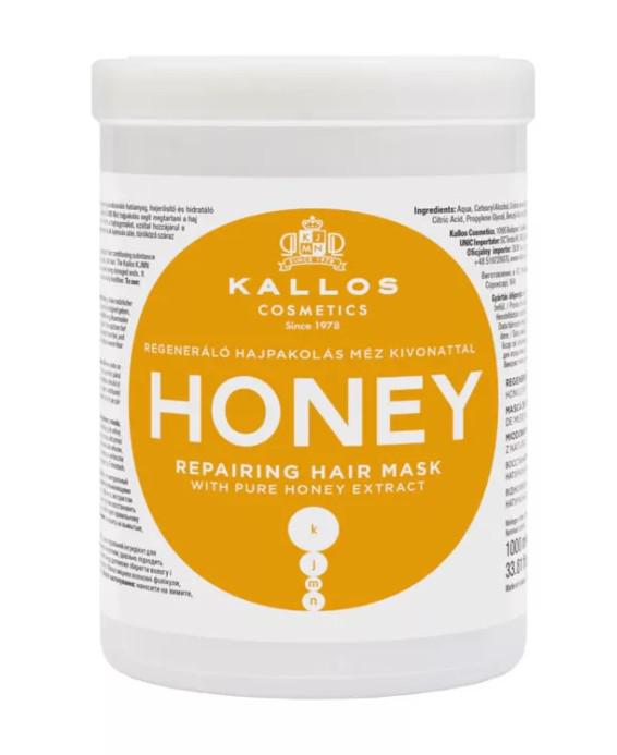 KJMN Méz / Honey Regeneráló Hajpakolás Méz Kivonattal 1000ml (1JCLA1619)