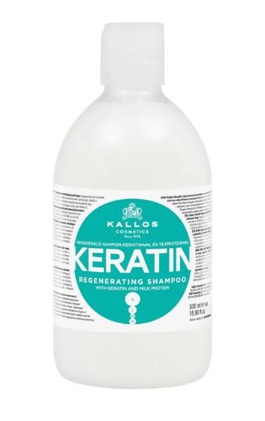 KJMN sampon keratinnal és tejproteinnel 500ml (KJMN1885)